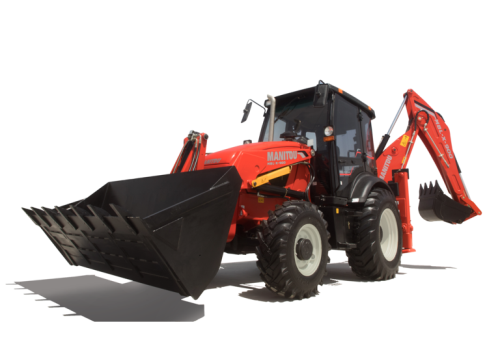 Manitou MBL-X 900 90KL ST3 Backhoe Loader with 51-100 HP Range & Has Backhoe Loader Type